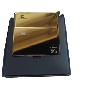 Carte RFID en métal miroir doré UHF/<span class=keywords><strong>HF</strong></span>/LF disponible - Product Image 5