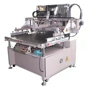 Imprimante plate en soie semi-automatique, de haute qualité, prix d'usine