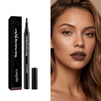 Crayon à lèvres longue tenue Zephoco (Cacao) Formule waterproof longue durée Définit la forme des lèvres Affine les contours des lèvres Fini mat velouté