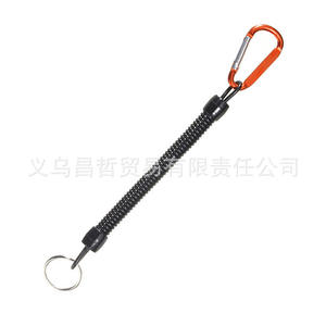 สายรัดนิรภัยสำหรับตกปลาแบบยืดหดได้ ป้องกันคันเบ็ด ชนิดโทรศัพท์ ทนทาน อุปกรณ์ตกปลา - Product Image 3