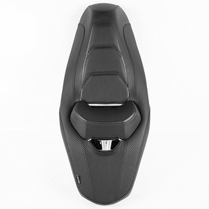 Siège de <span class=keywords><strong>moto</strong></span> double conducteur passager en cuir PU, coussin de selle confortable pour <span class=keywords><strong>Yamaha</strong></span> Nmax 125 Nmax 155 - Product Image 4