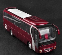 Nouvelle collection tendance, modèles de bus en métal moulé sous pression de haute qualité, bus longue distance à l'échelle 1/42