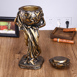 Ingrosso in resina atlante statua di titano greco scultura su misura OEM figura mitologica per la casa e ufficio decorazione ordine all'ingrosso - Product Image 2