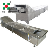 Aardappelblancheringsmachine Groentenbandblancher Roestvrij staal Apparatuur voor het verwerken van voedsel