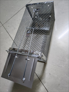 Piège-cage humain pour attraper des rongeurs vivants, en fer, pour souris et rats, pour <span class=keywords><strong>la</strong></span> <span class=keywords><strong>maison</strong></span> et le jardin, réutilisable, pour le contrôle des nuisibles et <span class=keywords><strong>la</strong></span> capture avec appât - Product Image 4