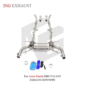 Sistema de Escape CatBack Valvetronic de Acero Inoxidable ING con Tubos Delanteros para <span class=keywords><strong>Aston</strong></span> Martin DBS V12 6.0T, Piezas de Alto Rendimiento al por Mayor - Product Image 3