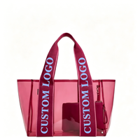 Sac de transport de luxe en PVC pour Mahjong, avec logo personnalisé, bleu, étanche, à ouverture large, pour tuiles et accessoires de Mahjong américain