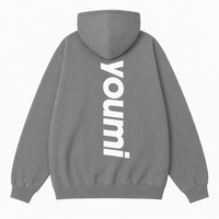 Sweat à capuche oversize en molleton épais unisexe, streetwear, imprimé graphique au dos, pull à capuche, sweat-shirt personnalisé avec logo, vente en gros