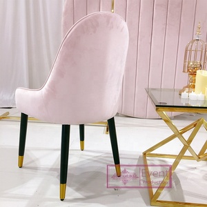 Los diseños modernos solo rosa de terciopelo sofá sillas - Product Image 3