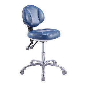 Tabouret dentaire économique en PU Chaise pivotante élévatrice pour assistant <span class=keywords><strong>de</strong></span> <span class=keywords><strong>dentiste</strong></span> Tabouret roulant souple pour salon <span class=keywords><strong>de</strong></span> beauté Clinique - Product Image 3