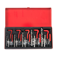 Kit de perçage métrique M5 M6 M8 M10 M12 Hss Kit d'outils de réparation de filetage
