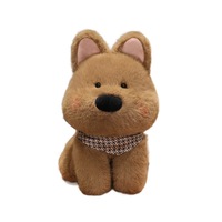 Peluche chien Westie Kawaii Scruffy, adorable jouet en peluche West Highland Terrier, cadeau d'anniversaire, vente en gros, chien Scruffy