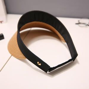 Cinta Mágica Panamá <span class=keywords><strong>Sombrero</strong></span> de Paja para Mujer <span class=keywords><strong>Sombrero</strong></span> de Protección Solar para Verano Deportes al Aire Libre Playa <span class=keywords><strong>Sombrero</strong></span> de Cola de Caballo Vacío - Product Image 4