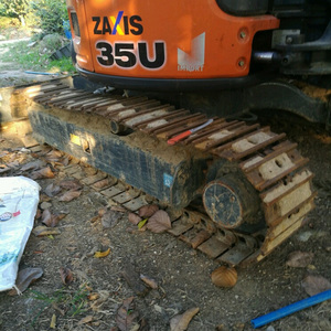 Miniexcavadora sobre orugas Hitachi ZX35U usada 3,5 toneladas miniexcavadoras originales japonesas a la venta - Product Image 2