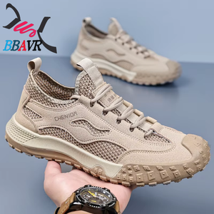 Zapatos Casuales de Verano 2025 para Hombre, Transpirables, Resistentes al Olor, con Plantilla de PU Suave, Resistentes al Desgaste, Antideslizantes, Diseño Versátil y Moderno - Product Image 1