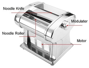 JCD-5 elettrico ramen noodle macchina per fare la <span class=keywords><strong>pasta</strong></span> per la casa - Product Image 2