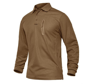 เสื้อยืดแขนยาวลายพราง DFT808 สำหรับผู้ชาย แห้งเร็ว เหมาะสำหรับการต่อสู้ เดินป่า กิจกรรมกลางแจ้ง พร้อมโลโก้แบบกำหนดเอง - Product Image 2