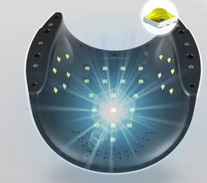 Lampe de séchage pour vernis à ongles, appareil professionnel de luminothérapie pour les mains et les pieds, sans taches sur les mains et les pieds - Product Image 5