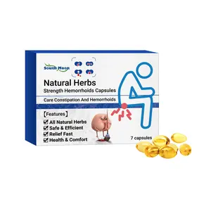 New Natural Strength Hemorrhoids Capsules For Internal Hemorrhoid Piles External Anal Fissure Care Anus Sore Pain Soothing