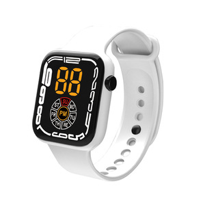 Montre de sport de plein air Led grand écran numérique pour enfants, cadeau de la semaine, étanche, garçons et filles, bracelet en TPU, nouvelle collection - Product Image 6