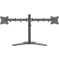 Support universel pour moniteur et ordinateur portable Support mural pour bras de moniteur double écran plat LCD 27 pouces