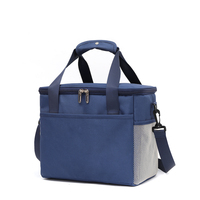 Sac à déjeuner isotherme pour bento, grand format, portable, en aluminium épais, imperméable, sac à glace isolant pour enfants
