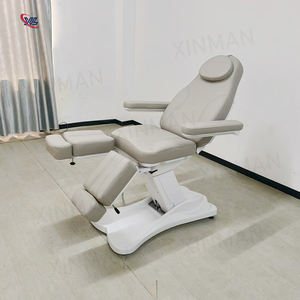 नए डिजाइन अनुकूलित छोटे आधार पेडीक्योर चेयर अस्पताल फर्नीचर स्प्लिट लेग इलेक्ट्रिक पोडिट्री चेयर - Product Image 3