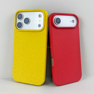 Nouvelle <span class=keywords><strong>coque</strong></span> de <span class=keywords><strong>téléphone</strong></span> biodégradable de style mince simple de couleur pour Samsung S25 Edge S24 ultra <span class=keywords><strong>écologique</strong></span> recyclé pour iPhone 17 Pro Max 16 - Product Image 5