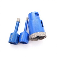 Pacha Tool M14 – Kit de forets diamantés brasés sous vide pour carrelage, verre, béton et maçonnerie