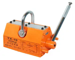 Hơn 10 Năm Heavy Duty 1 Tấn 2 Tấn 3 Tấn 5 Tấn 6 Tấn Kim Loại Phế Liệu Nâng Nam Châm Cho Tấm Thép Vĩnh Viễn Magnetic Lifter