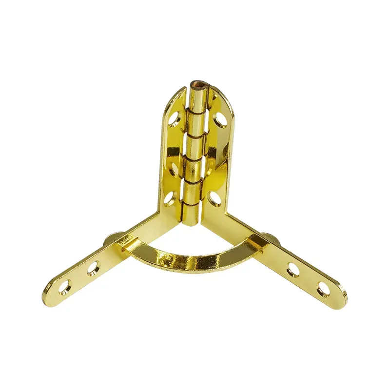Античный Бронзовый Золотой Цвет маленькие металлические петли ювелирный корпус металлический хромированный квадрант шарнир