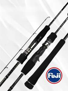 Canne à pêche en mer Fuji de haute qualité 1,83 m 1,91 m en carbone haute résistance, canne à lancer et à jigging lent pour la mer - Product Image 4