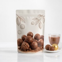 Sacs alimentaires imprimés numériquement, emballages refermables en aluminium, sacs à chocolat, Doypack PLA, sacs en plastique PLA, emballages biodégradables