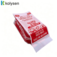 Prix usine KOLYSEN Sachet Doypack laminé BOPP/AL/PE avec fermeture éclair, impression héliogravure, logo personnalisé, qualité alimentaire, compatible micro-ondes, pour snacks