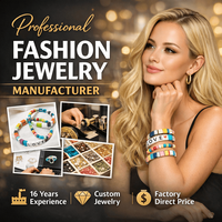 Collier unisexe en chaînes nouées faites à la main avec perles en résine acrylique de style bohème au design rétro, bijoux d'anniversaire