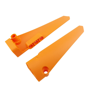 Carenado del Panel Técnico #   Juego <span class=keywords><strong>de</strong></span> 6 Bloques Largos y Lisos <span class=keywords><strong>de</strong></span> Plástico ABS, Juguete Educativo No.64393 - Product Image 4
