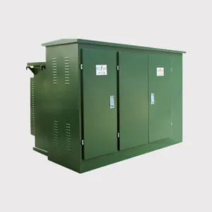 10KV 500KVA 630kva 1000kva American box-type substation pad mounted transformer substation price ZGS13-12