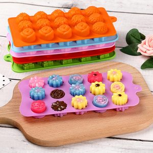 Waterproof Food Grade Silicone Chocolate Candy Jelly <strong>Gelatin</strong> Ice Baking Molds Star <strong>Shapes</strong>