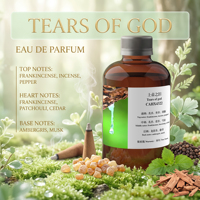 Huile parfumée en vrac pour diffuseur d'arômes Larmes de Dieu, parfum ambre oriental, encens, musc, bois de cèdre, pour machines commerciales OEM ODM