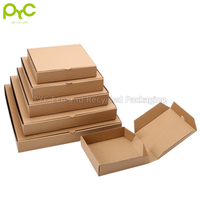 Boîtes d'emballage en papier Kraft ondulé Offre Spéciale, boîtes d'emballage de Pizza de différentes tailles, boîtes de Pizza simples
