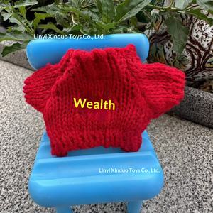 Conjunto <span class=keywords><strong>de</strong></span> Suéter y Gorro Tejido <span class=keywords><strong>de</strong></span> Año Nuevo para Niños, Ropa <span class=keywords><strong>de</strong></span> Año Nuevo Bubu, Suerte para Ganar Dinero en el Año Nuevo, Mini Conjunto para el Festival <span class=keywords><strong>de</strong></span> Primavera - Product Image 3