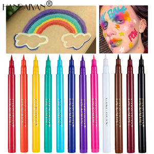Handaiyan 1PC Eyeliner Unique à Effet Humide, Vegan et Sans Cruauté Animale, Anti-Bavure, 12 Teintes, Crayon Eyeliner Personnalisé - Product Image 2