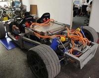 Nouveau kit de conversion de moteur de voiture électrique AMD 10 kW 72V AQHT10-4004C pour véhicules à rétrofitter