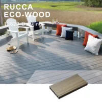 Garden Floor Rucca WPC Co-extrusion Composite Decking Outdoor Engineered Flooring For Garden/Terrace CO-DK13823