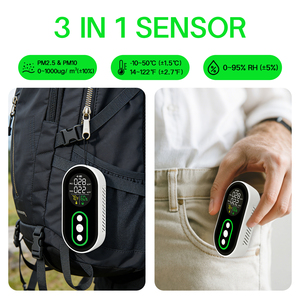 Detector de PM2.5 y PM10 4 en 1, Monitor de Calidad del Aire Interior, Detector de Polvo, Medidor de Contaminación del Aire para el Hogar - Product Image 3