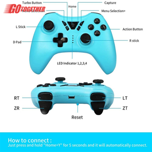 Venta caliente de fábrica Switch Pro inalámbrico BT juego modelo privado controlador Switch controlador inalámbrico - Product Image 1