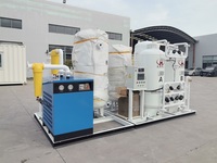Machine de production d'oxygène PSA à haut rendement, prix usine, avec certificat CE, pureté 93%, débit d'oxygène 3-200 Nm³/h pour hôpitaux
