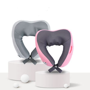 Bantal Pijat Leher Servikal <span class=keywords><strong>2026</strong></span> dengan Traksi Leher Elektrik, Busa Memori, Kompres Hangat, Pijatan Shiatsu Mendalam, Getaran, dan Pemanas - Product Image 1