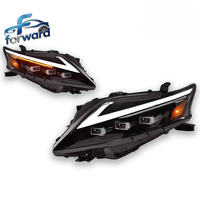 Conjunto de Faros Delanteros LED de Triple Haz Matrix para Lexus RX 2009-2012, Actualización NUEVA, Proyector Cuadrado, Plug and Play, Sin Modificaciones, 6000K
