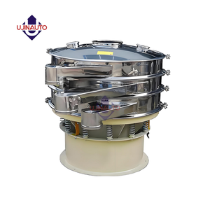 Máquina de detección de vibración eléctrica de gran oferta para procesamiento de alimentos, tamiz separador de larvas de acero, cubiertas dobles con Motor - Product Image 2